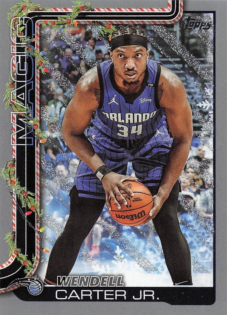 2025-26 Topps Holiday Basketball Glitter Holiday Wendell Carter Jr. #H71