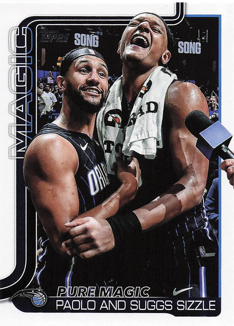 2025-26 Topps Basketball Pure Magic, Paolo and Suggs Sizzle #271