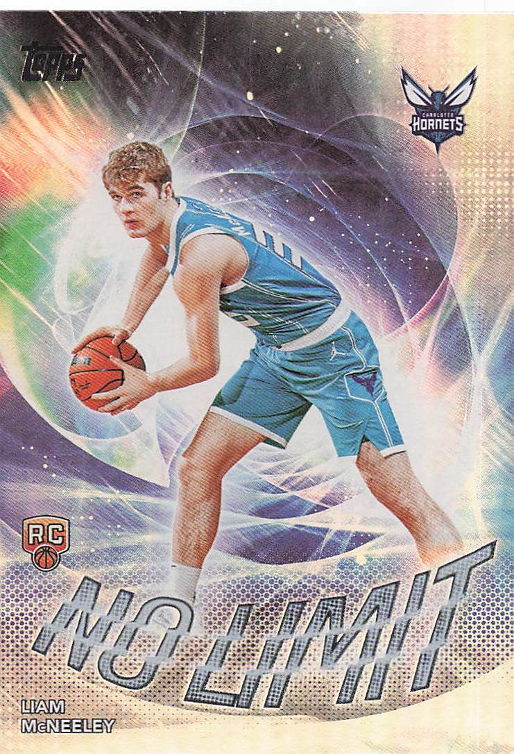 2025-26 Topps Basketball No Limit Rainbow Foilboard Liam McNeeley #NL-29