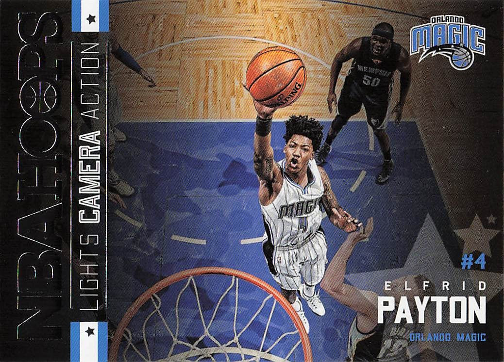 2015-16 Hoops Basketball Lights...Camera...Action! Elfrid Payton #12