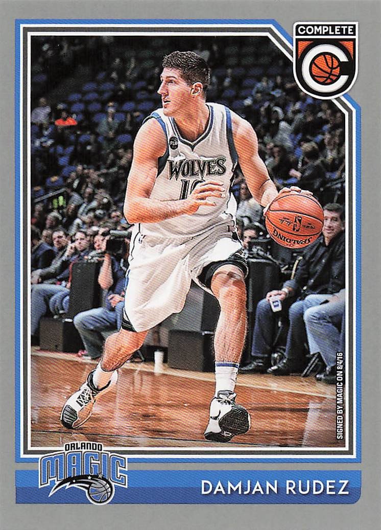 2016-17 Panini Complete Basketball Silver Damjan Rudez #348