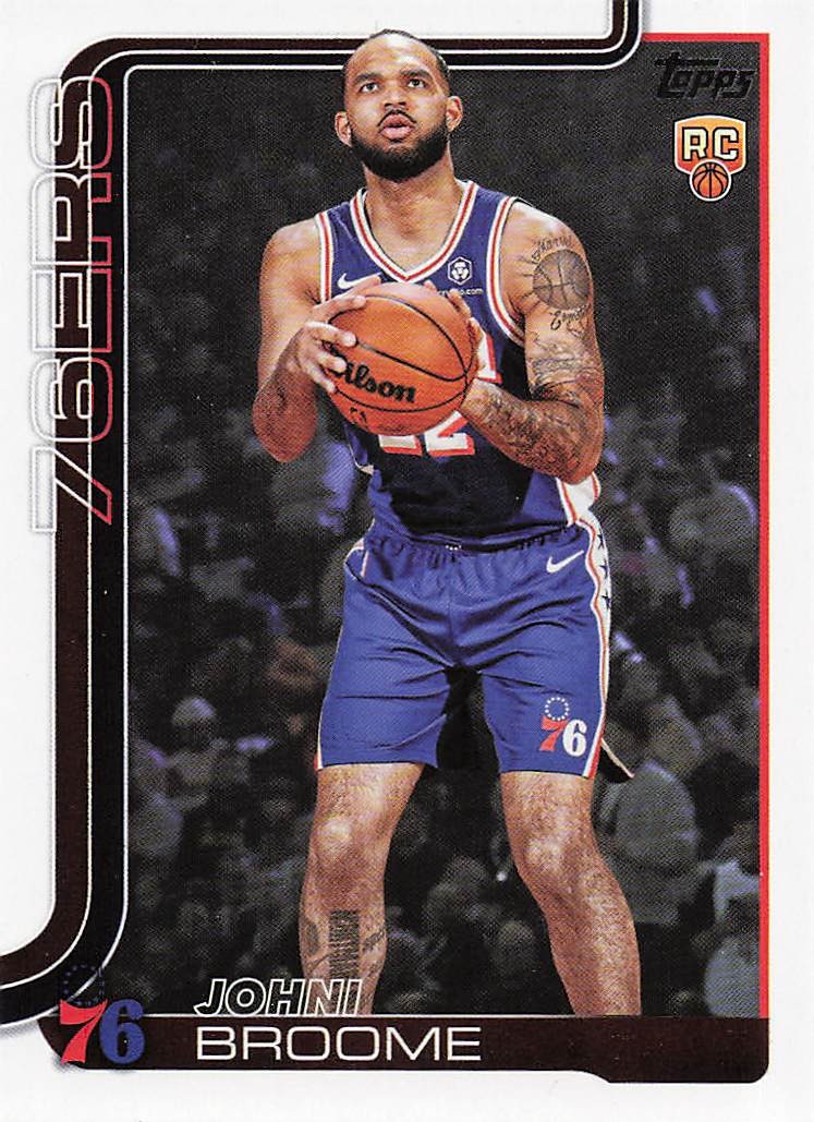 2025-26 Topps Basketball Johni Broome #235 RC