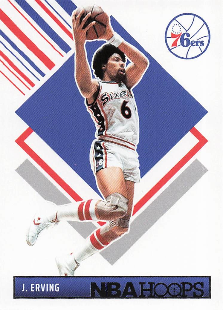 2024-25 Hoops Basketball Julius Erving #300