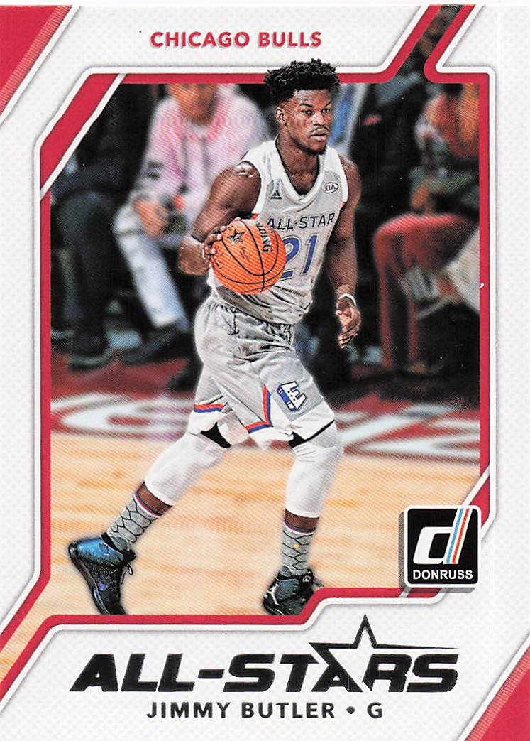 2017-18 Donruss Basketball All-Stars Jimmy Butler #17