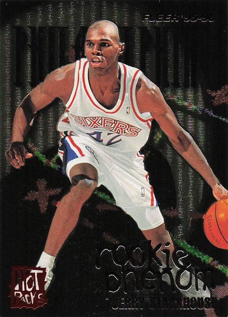 1995-96 Fleer European Basketball Hot Packs Jerry Stackhouse #496