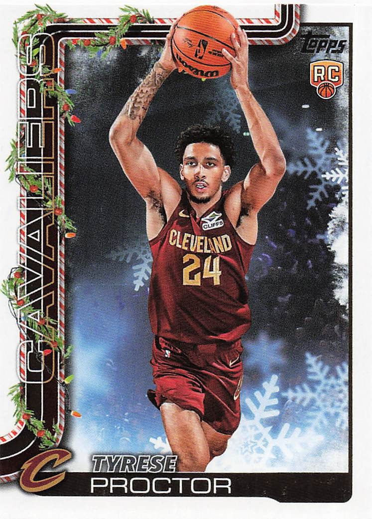 2025-26 Topps Holiday Basketball Tyrese Proctor #H200 RC