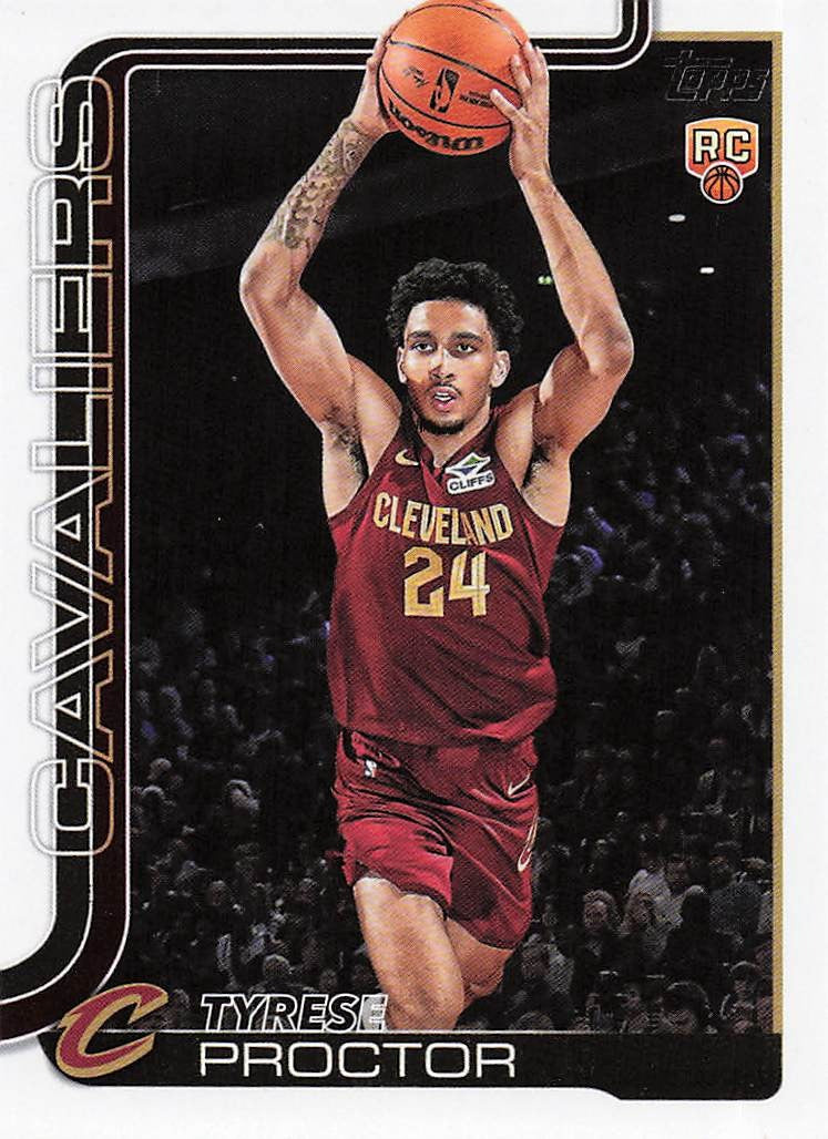 2025-26 Topps Basketball Tyrese Proctor #250 RC