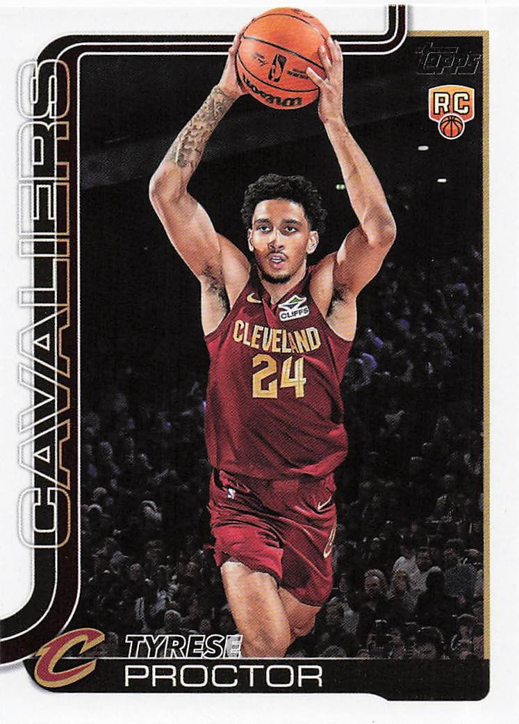 2025-26 Topps Basketball Tyrese Proctor #250 RC