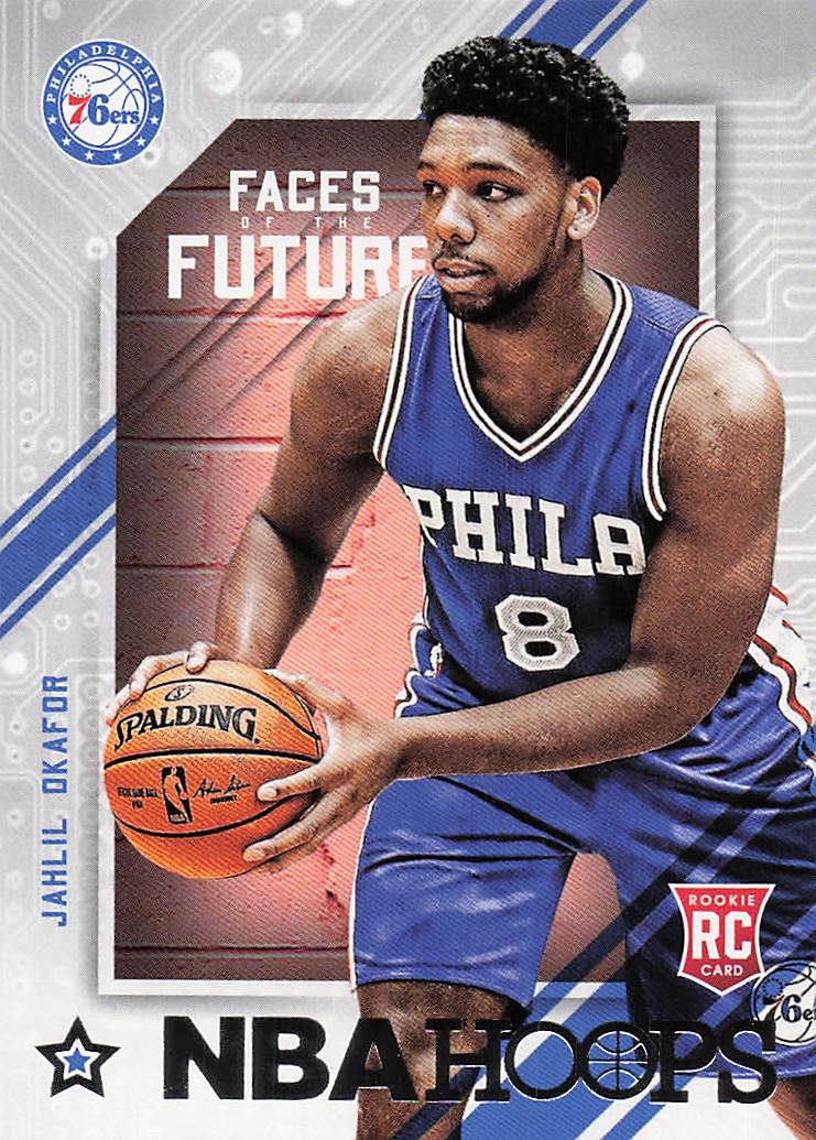 2015-16 Hoops Basketball Faces of the Future Jahlil Okafor #15