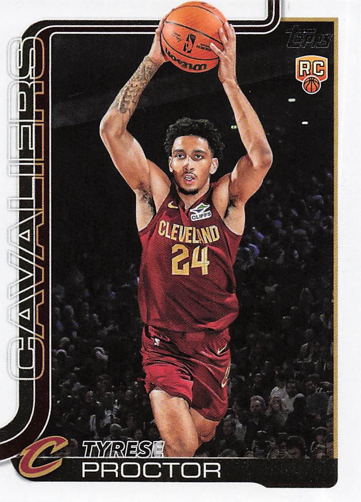 2025-26 Topps Basketball Tyrese Proctor #250 RC