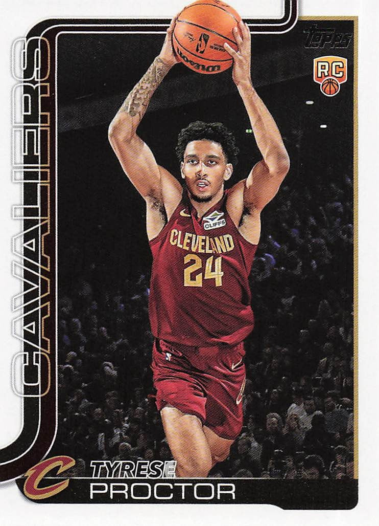 2025-26 Topps Basketball Tyrese Proctor #250 RC