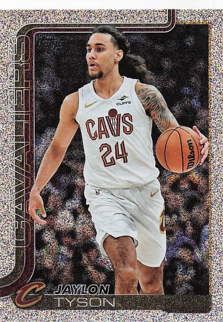 2025-26 Topps Basketball Sandglitter Jaylon Tyson #86
