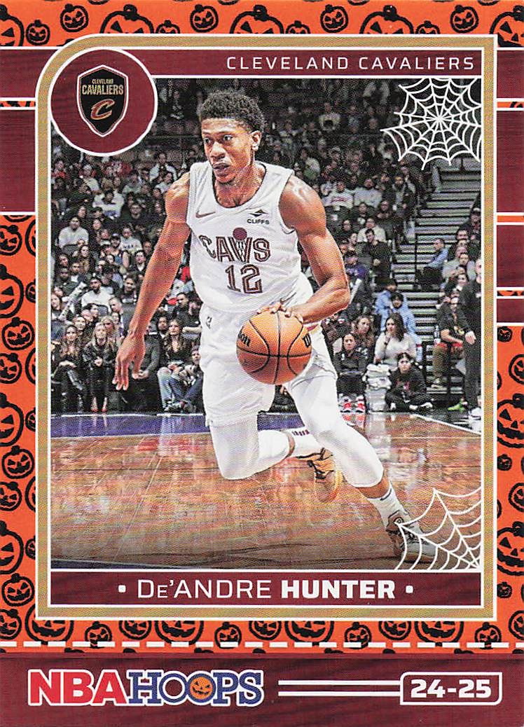 2024-25 Hoops Haunted Hoops Basketball Orange De'Andre Hunter #109