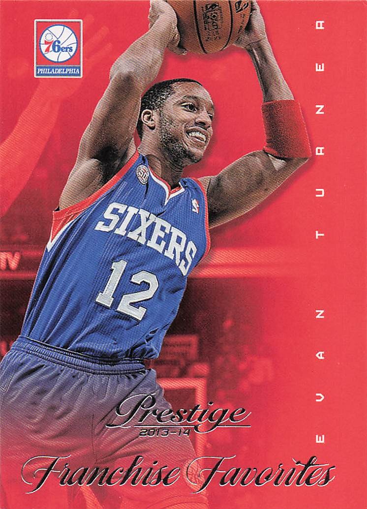 2013-14 Panini Prestige Basketball Franchise Favorites Evan Turner #23