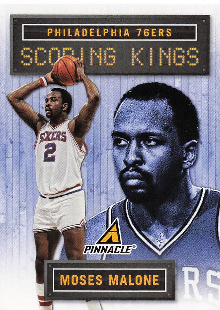 2013-14 Pinnacle Basketball Scoring Kings Moses Malone #6