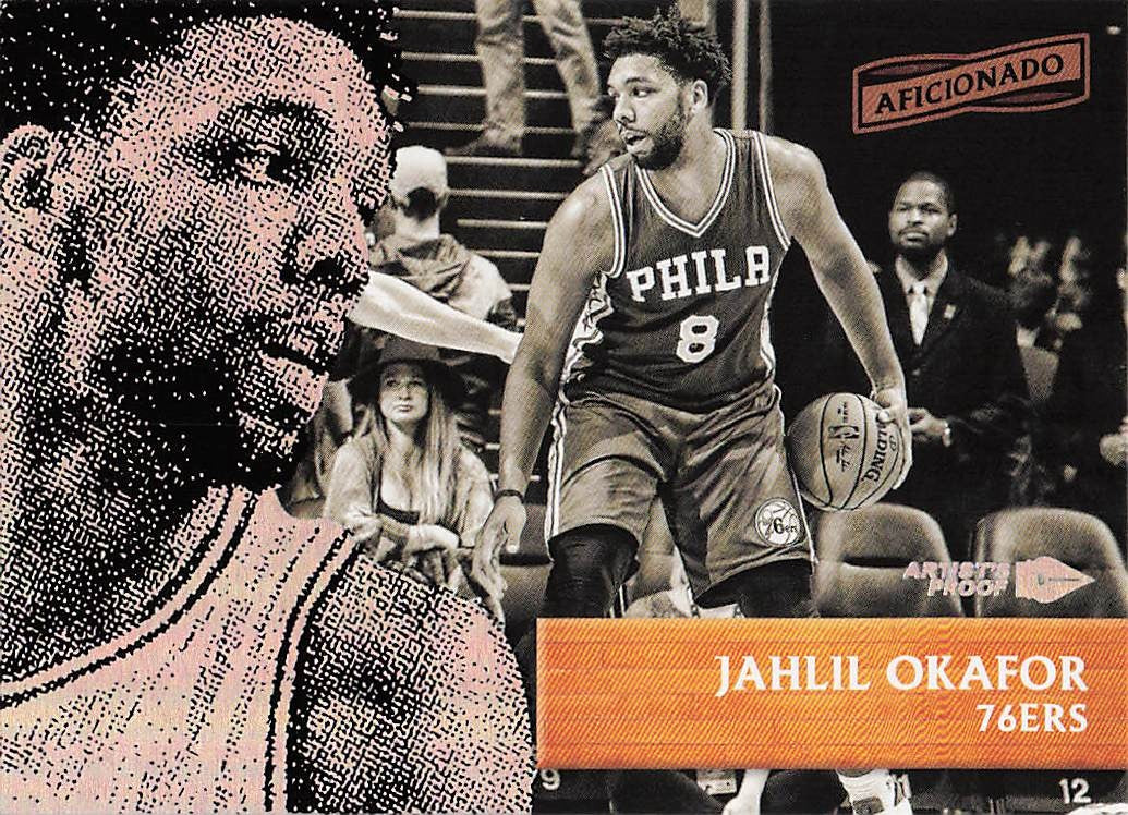 2016-17 Panini Aficionado Basketball Artist's Proof Jahlil Okafor #13