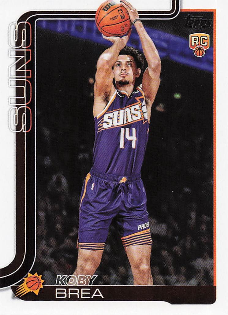 2025-26 Topps Basketball Koby Brea #242 RC