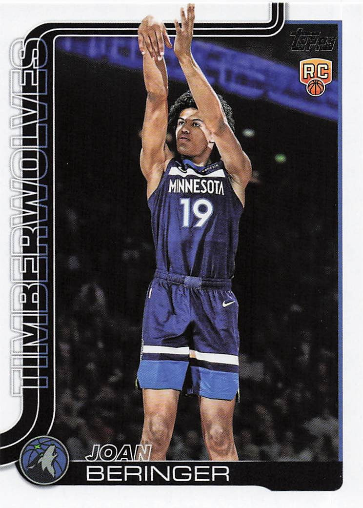 2025-26 Topps Basketball Joan Beringer #217 RC