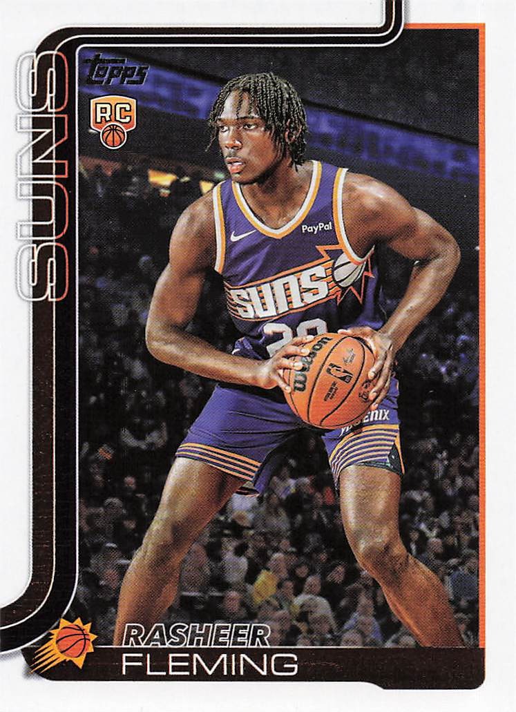 2025-26 Topps Basketball Rasheer Fleming #231 RC