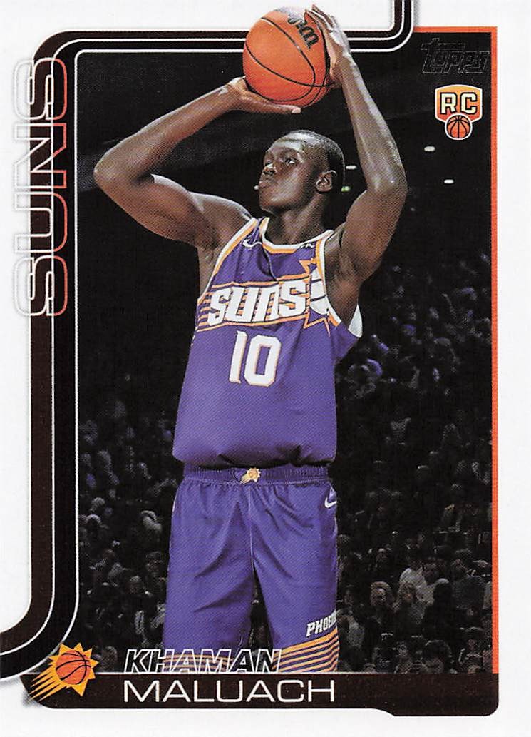 2025-26 Topps Basketball Khaman Maluach #210 RC