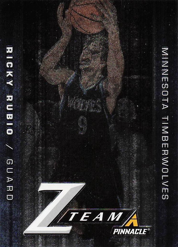 2013-14 Pinnacle Basketball Z-Team Ricky Rubio #16