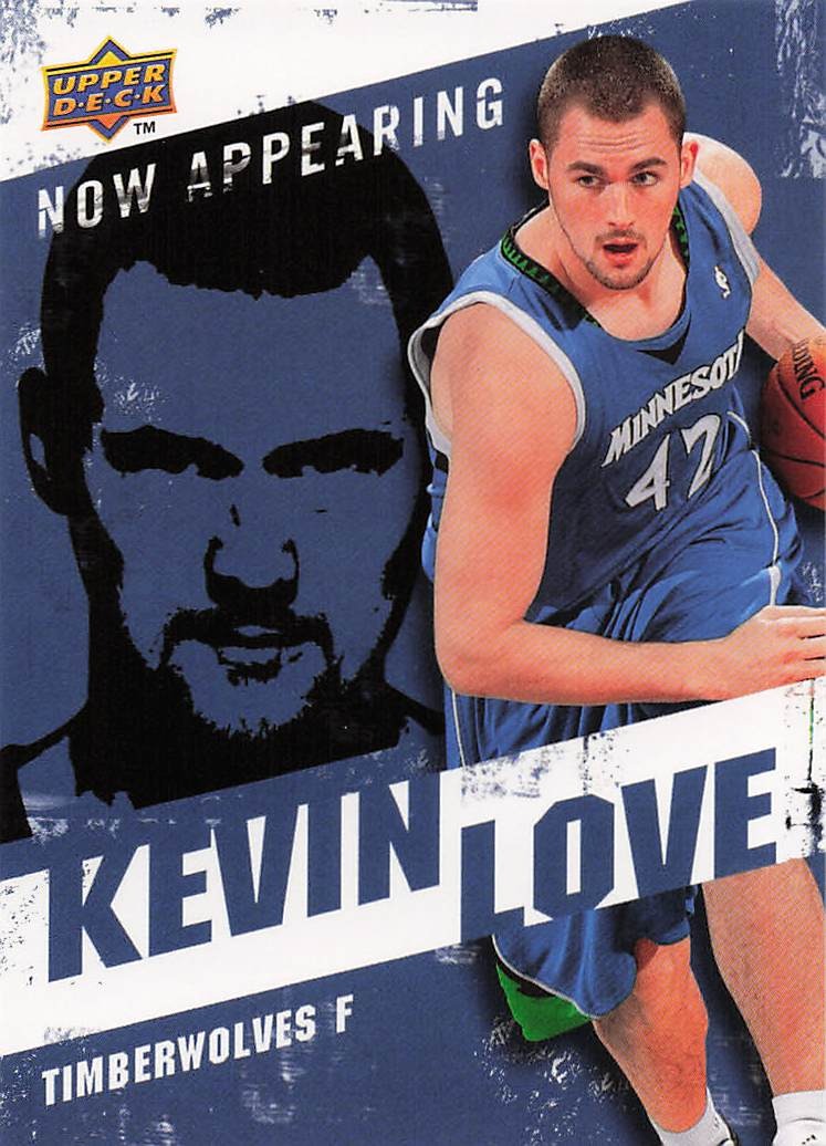 2009-10 Upper Deck Basketball Now Appearing Kevin Love #NA-5