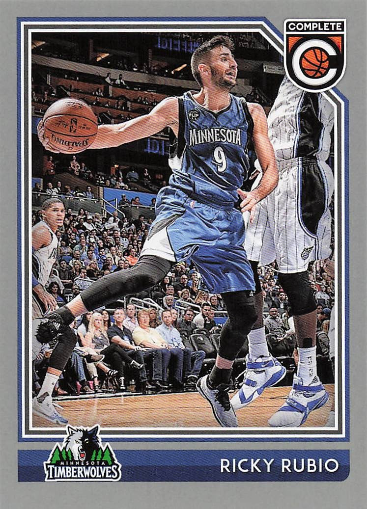 2016-17 Panini Complete Basketball Silver Ricky Rubio #354