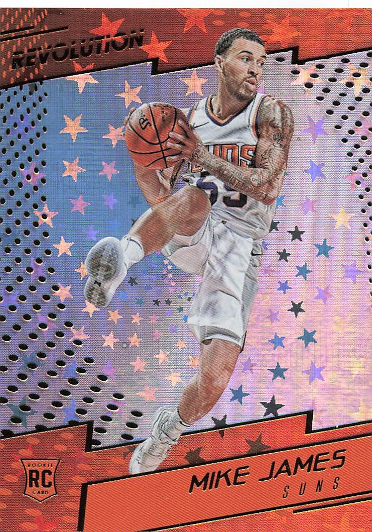 2017-18 Panini Revolution Basketball Astro Mike James #140 RC