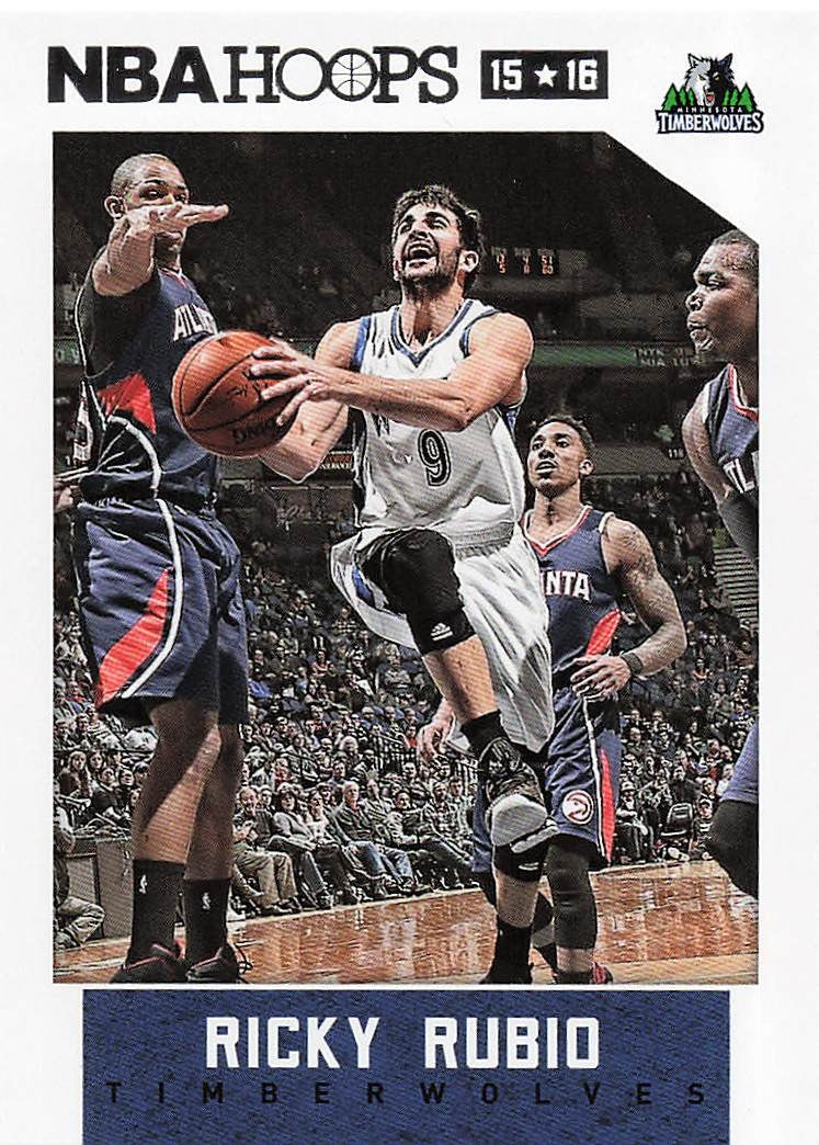 2015-16 Hoops Basketball Ricky Rubio #68