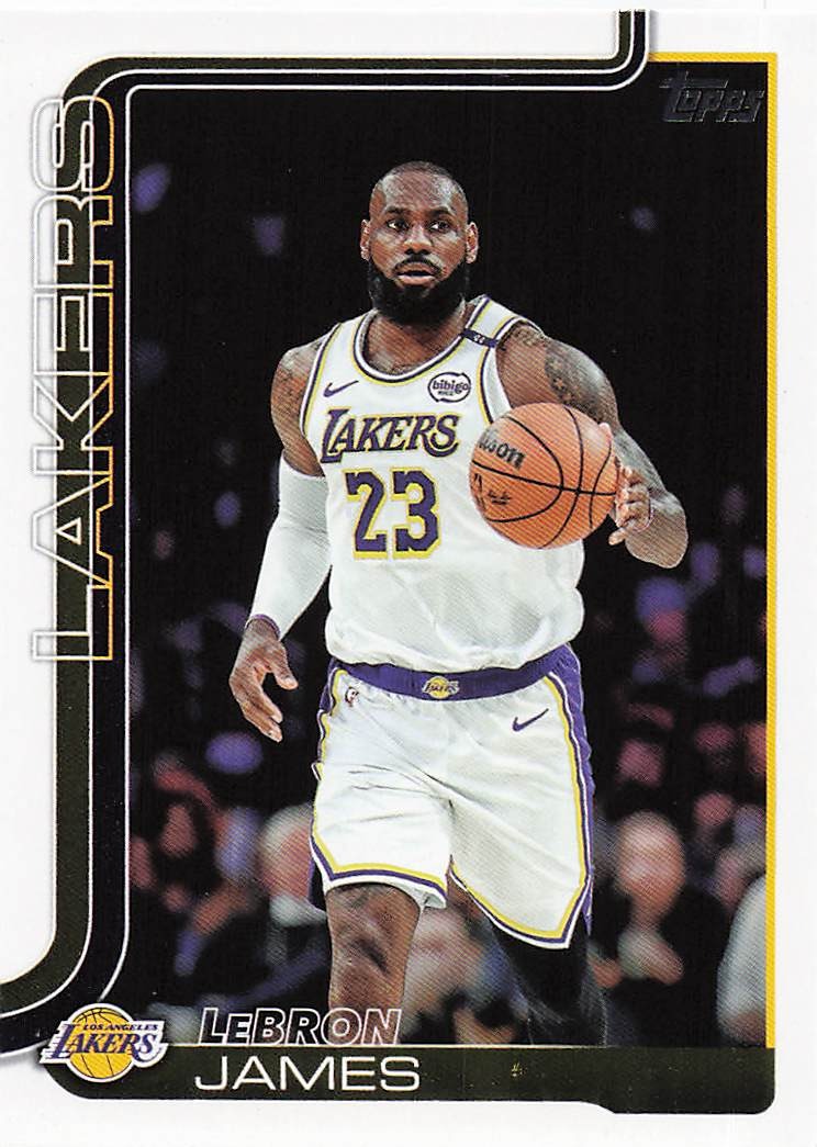 2025-26 Topps Basketball LeBron James #150