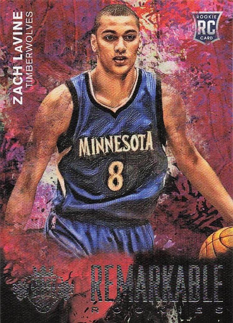 2014-15 Panini Court Kings Basketball Remarkable Rookies Zach LaVine #12