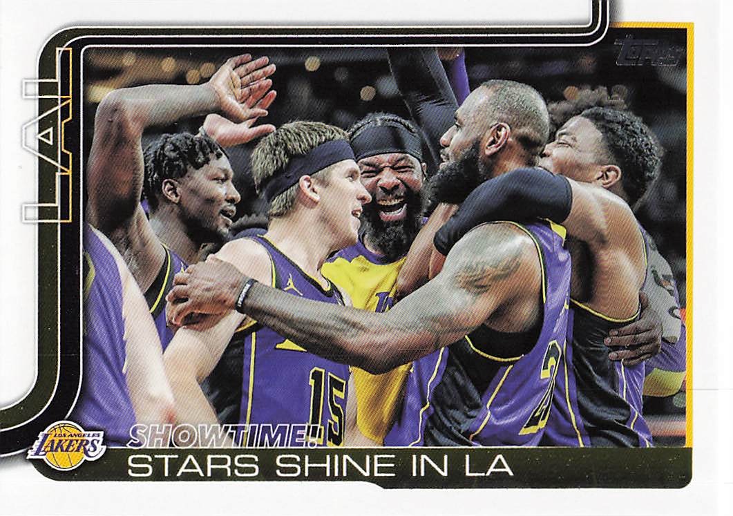 2025-26 Topps Basketball Showtime!: Stars Shine in LA #293