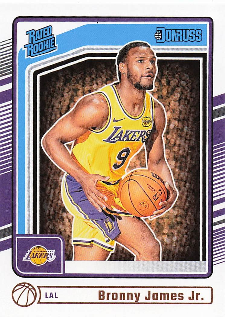 2024-25 Donruss Basketball Bronny James Jr. #243 RC