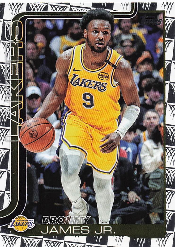 2025-26 Topps Basketball Season Tip Off Bronny James Jr. #152