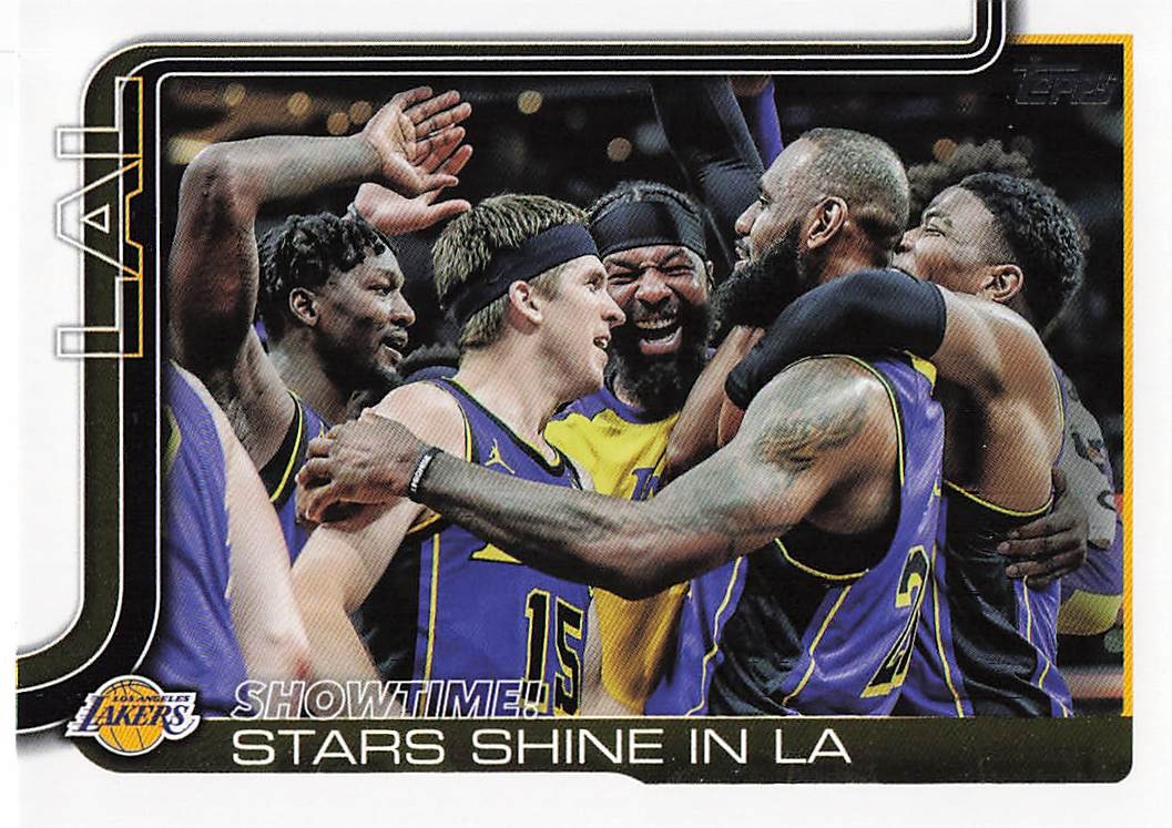 2025-26 Topps Basketball Showtime!: Stars Shine in LA #293