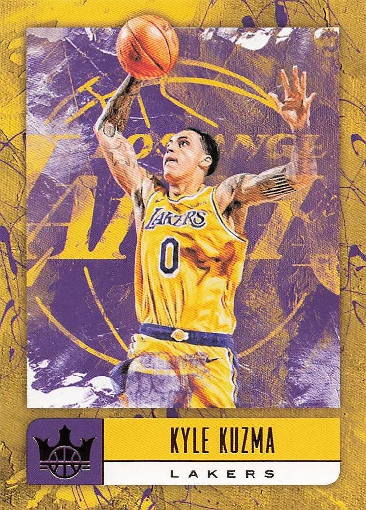 2018-19 Panini Court Kings Basketball International Kyle Kuzma #77