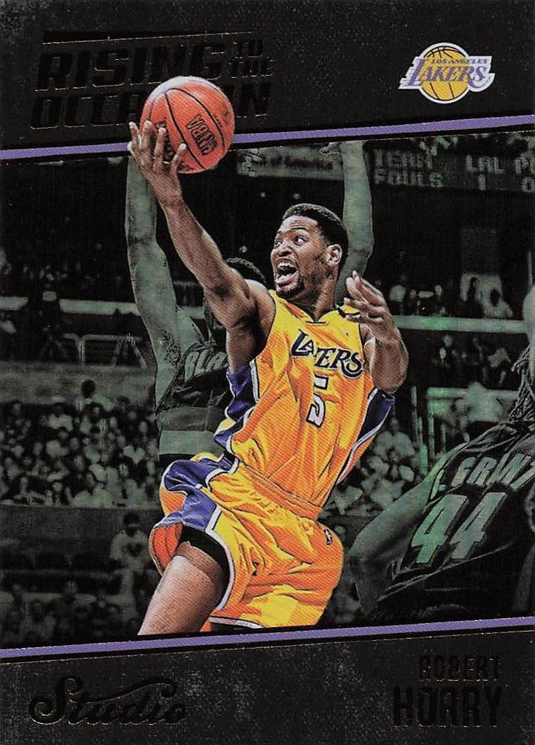2016-17 Panini Studio Basketball Rising to the Occasion Robert Horry #RO-RH
