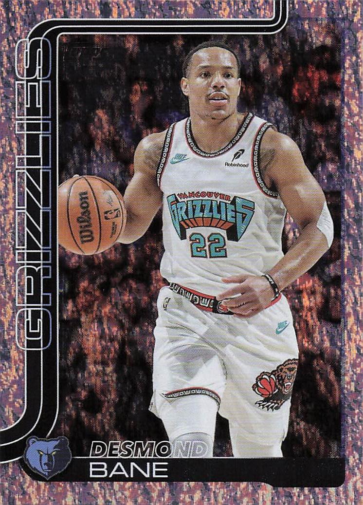 2025-26 Topps Basketball Holo Foil Desmond Bane #185