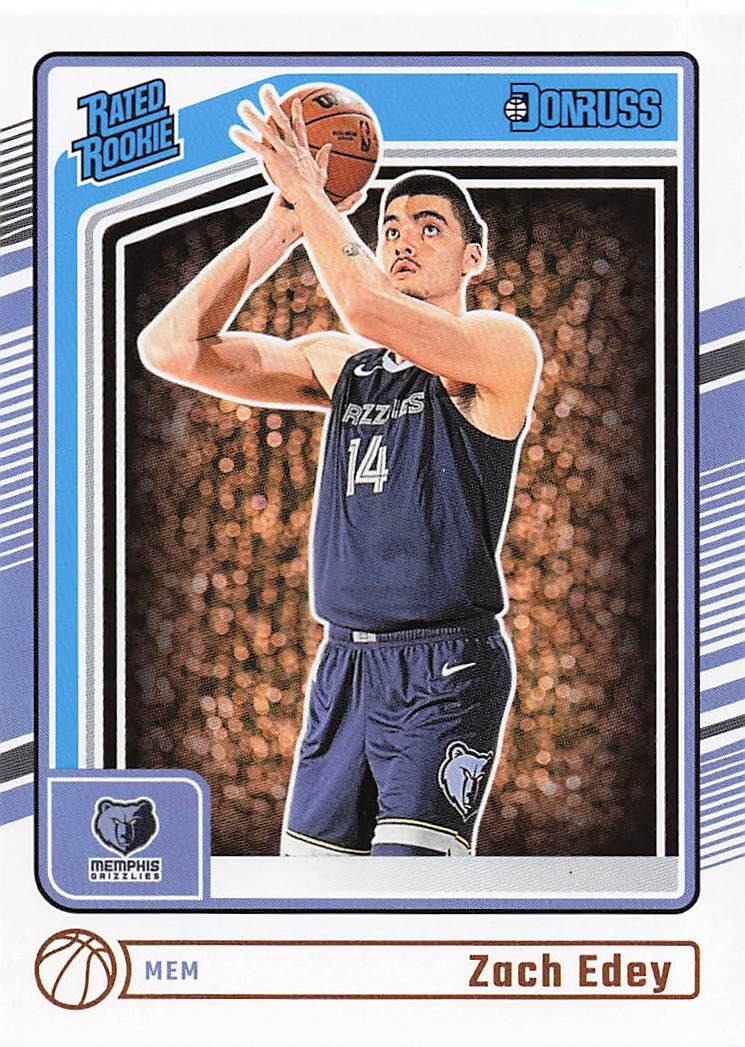 2024-25 Donruss Basketball Zach Edey #239 RC