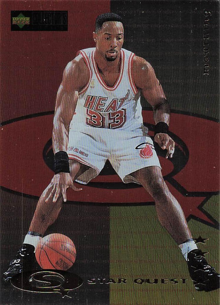 1997-98 Collector's Choice Basketball StarQuest Alonzo Mourning #SQ81