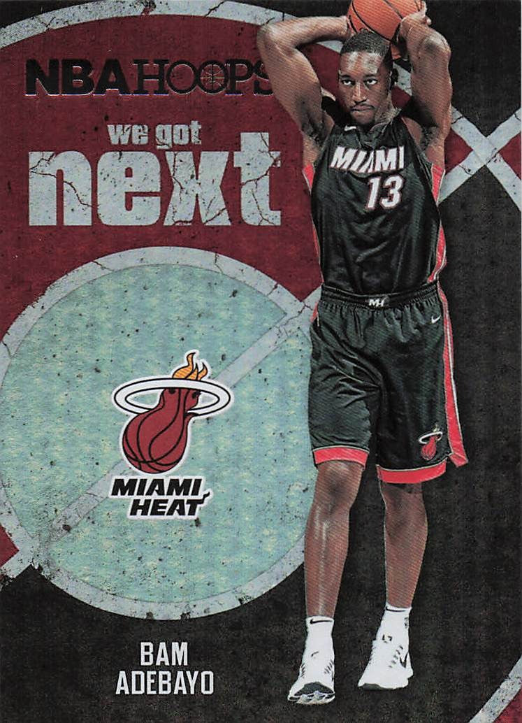 2017-18 Hoops Basketball We Got Next Bam Adebayo #14