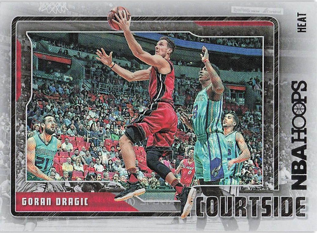 2017-18 Hoops Basketball Courtside Goran Dragic #17