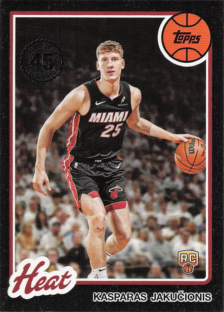 2025-26 Topps Basketball 1980-81 Topps Basketball Kasparas Jaku?ionis #80BK-66