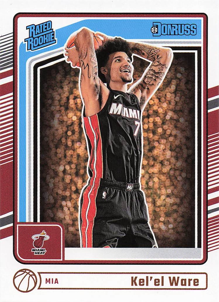 2024-25 Donruss Basketball Kel'el Ware #221 RC