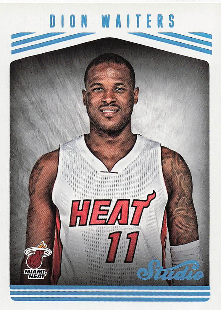 2016-17 Panini Studio Basketball Dion Waiters #140