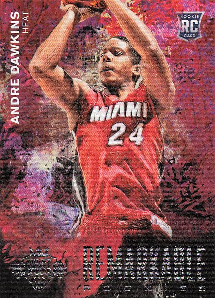 2014-15 Panini Court Kings Basketball Remarkable Rookies Andre Dawkins #37