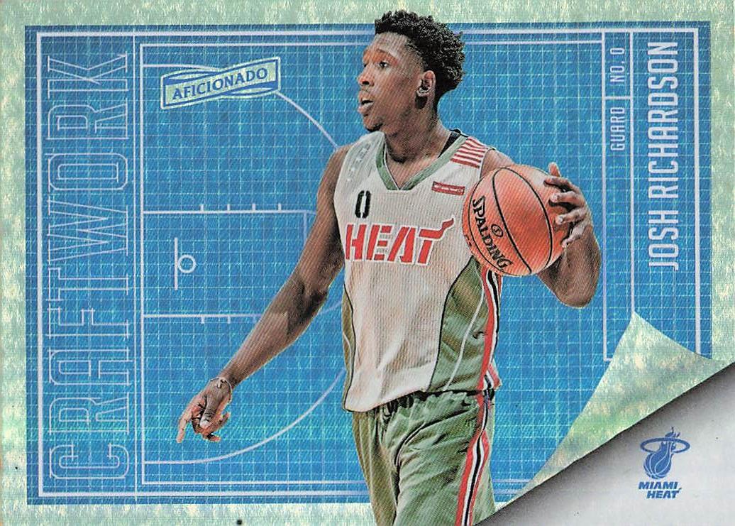 2016-17 Panini Aficionado Basketball Craftwork Josh Richardson #29