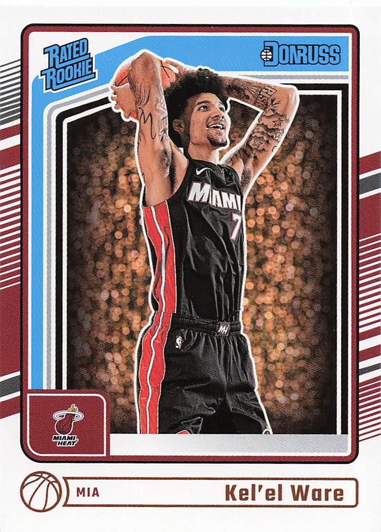 2024-25 Donruss Basketball Kel'el Ware #221 RC
