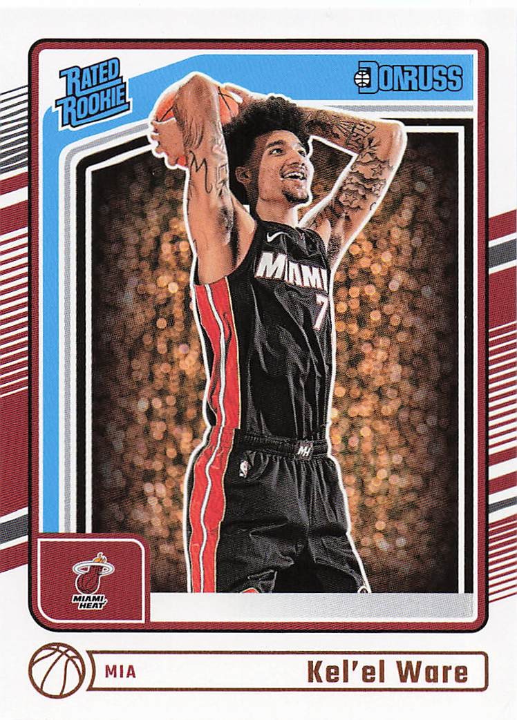 2024-25 Donruss Basketball Kel'el Ware #221 RC