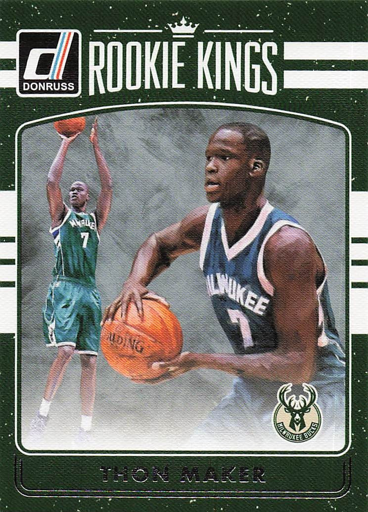 2016-17 Donruss Basketball Rookie Kings Thon Maker #10